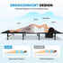 Ergocomfort design folding camping cot