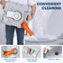 Convenient cleaning portable camping toilet