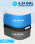 6.34 gallon large capacity toilet for rv