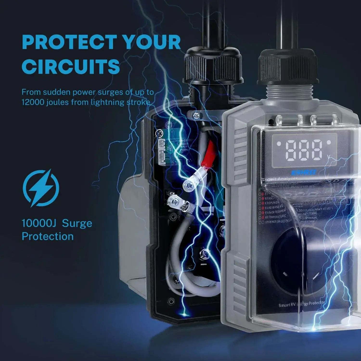 10000 joules surge protection for rvs