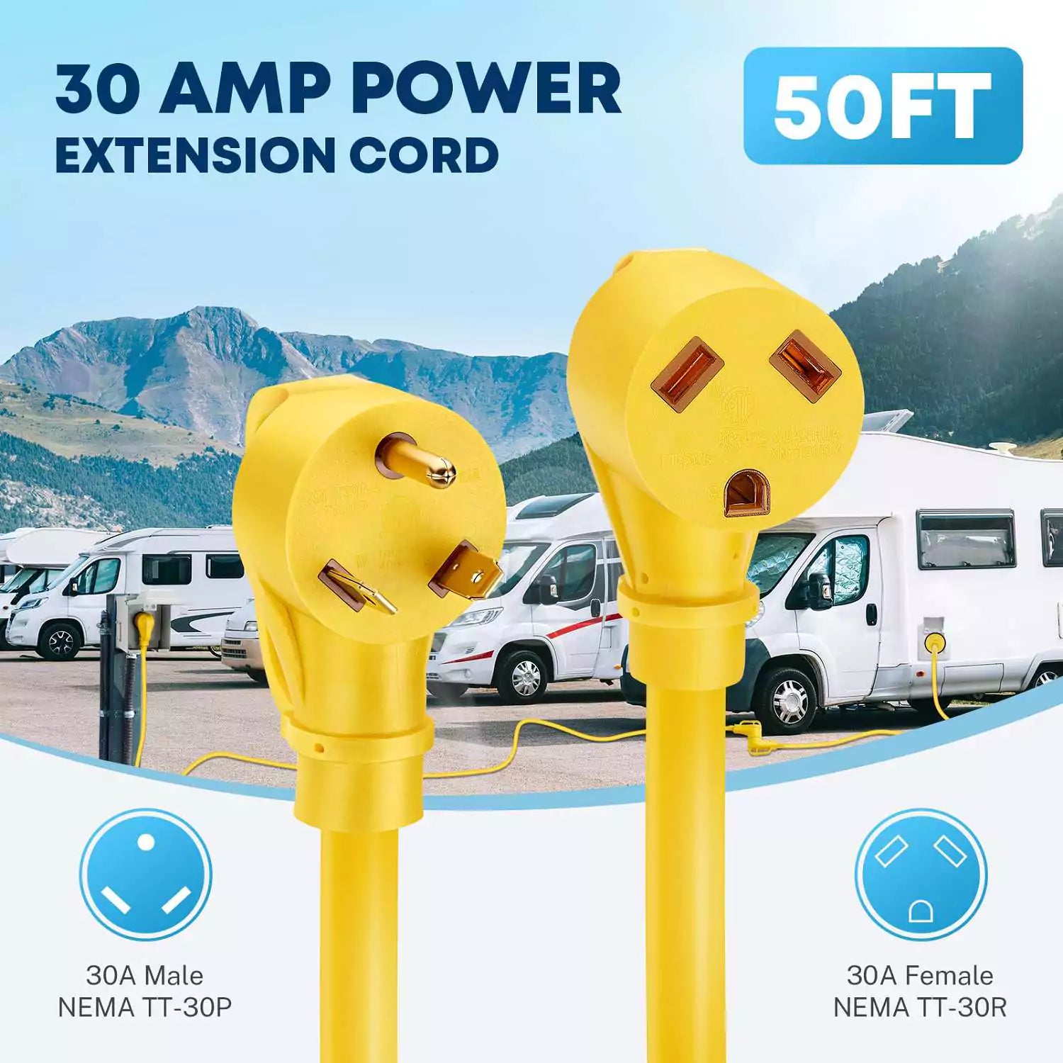 30 amp extension cord