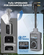 Electrical safety device with enhanced features for better performance.