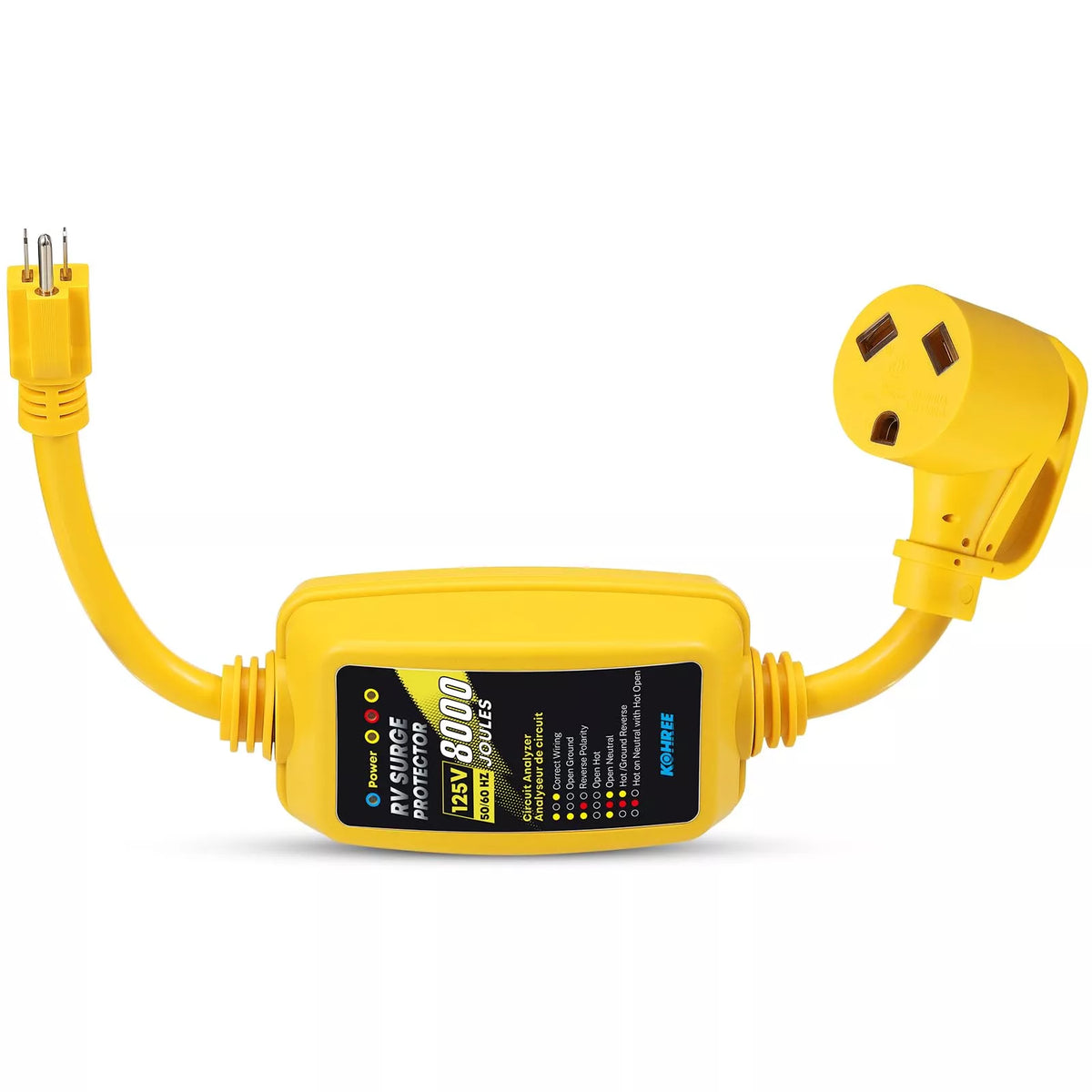 30a to 110v adapter with waterproof cover (IP67)