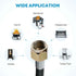 Wide application for 4 ft rv propane regulator