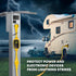 50 Amp to 30 Amp RV Adapter with Surge Protector
