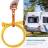 50 feet 30 amp camper extension cord with cable organizer