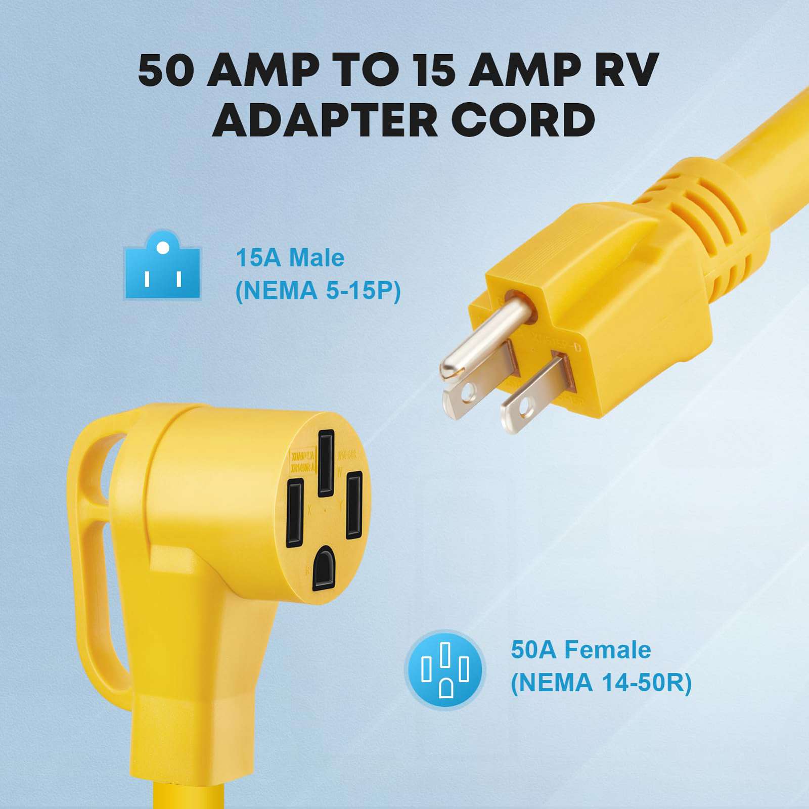 50 amp rv plug to 110