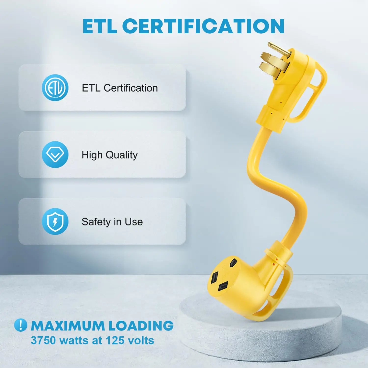 ETL certification 50 to 30 amp converter