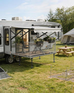 5000 lb RV slide out scissor jack in camping