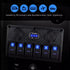 6 gang switch panel suitable for RV, caravan, trailer, bus, marine boat, yacht, airplane, etc.