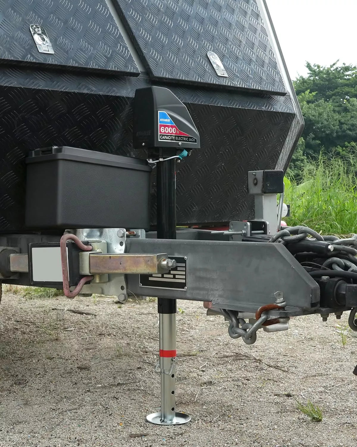 Automatic trailer jack 6000 lbs