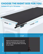 Choose the right awning size for your rv