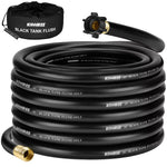 Kohree 35 ft black tank flush hose