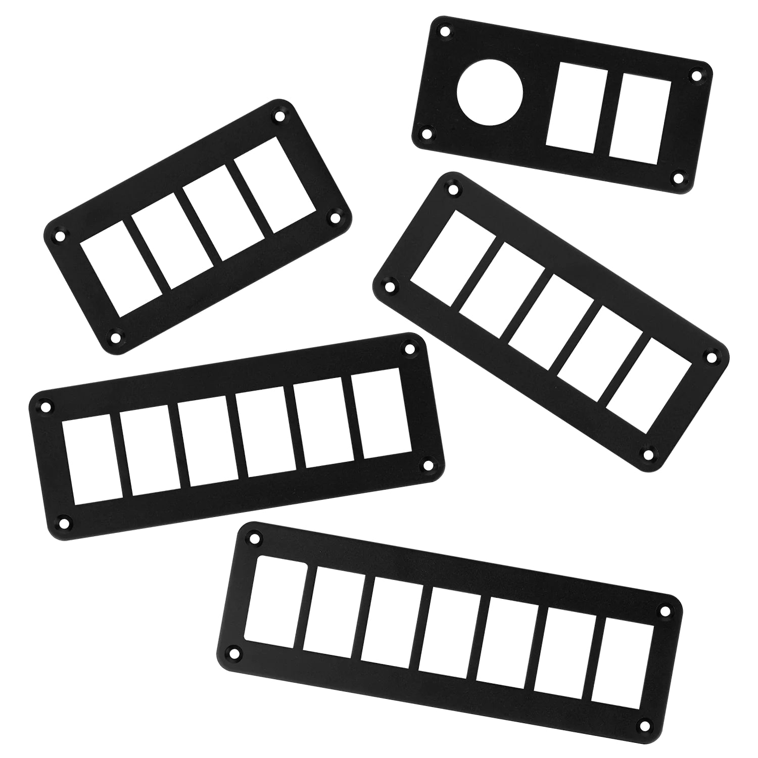 Kohree aluminum blank rocker switch panel