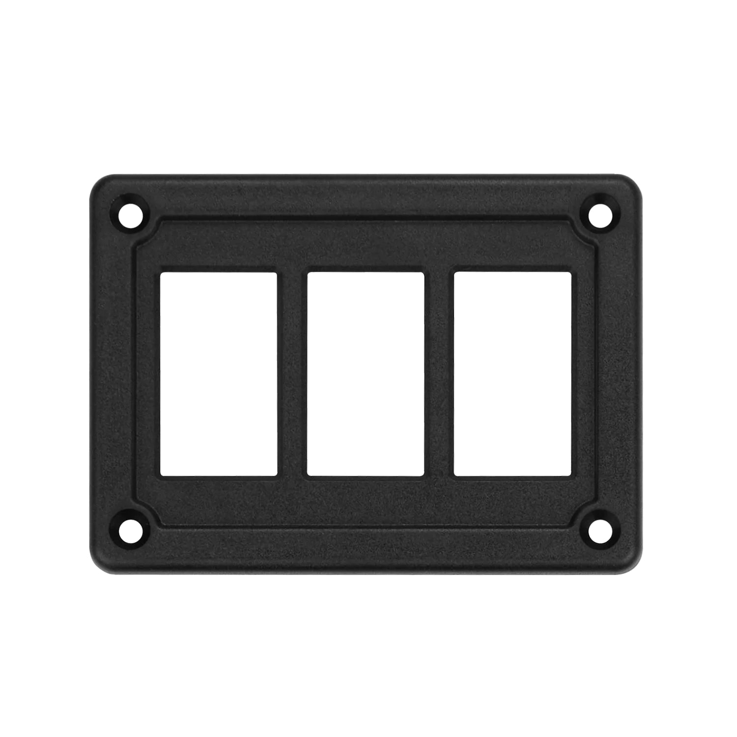 Plastic blank switch panel 3 gang