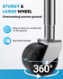 Kohree boat trailer jack with 360° sturdy and large wheel