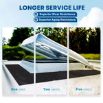 Longer service life butyl tape for metal roofing