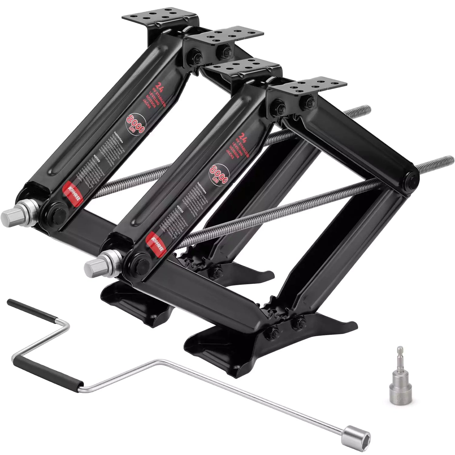 Kohree camper jack stabilizer 8000 lbs 2 pack