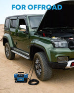Car tire pressure pump for off road