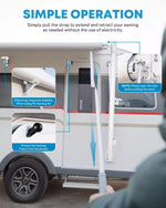 Complete manual rv awning kit simple operation