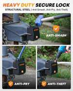 Structural steel couler lock