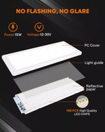 Kohree no flashing no glare dimmable rv light