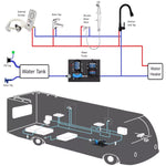 Kohree electric water pump connection diagram