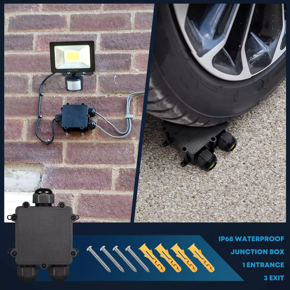 Kohree electrical joint box package content