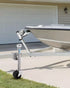 Heavy duty trailer wheel jack silver
