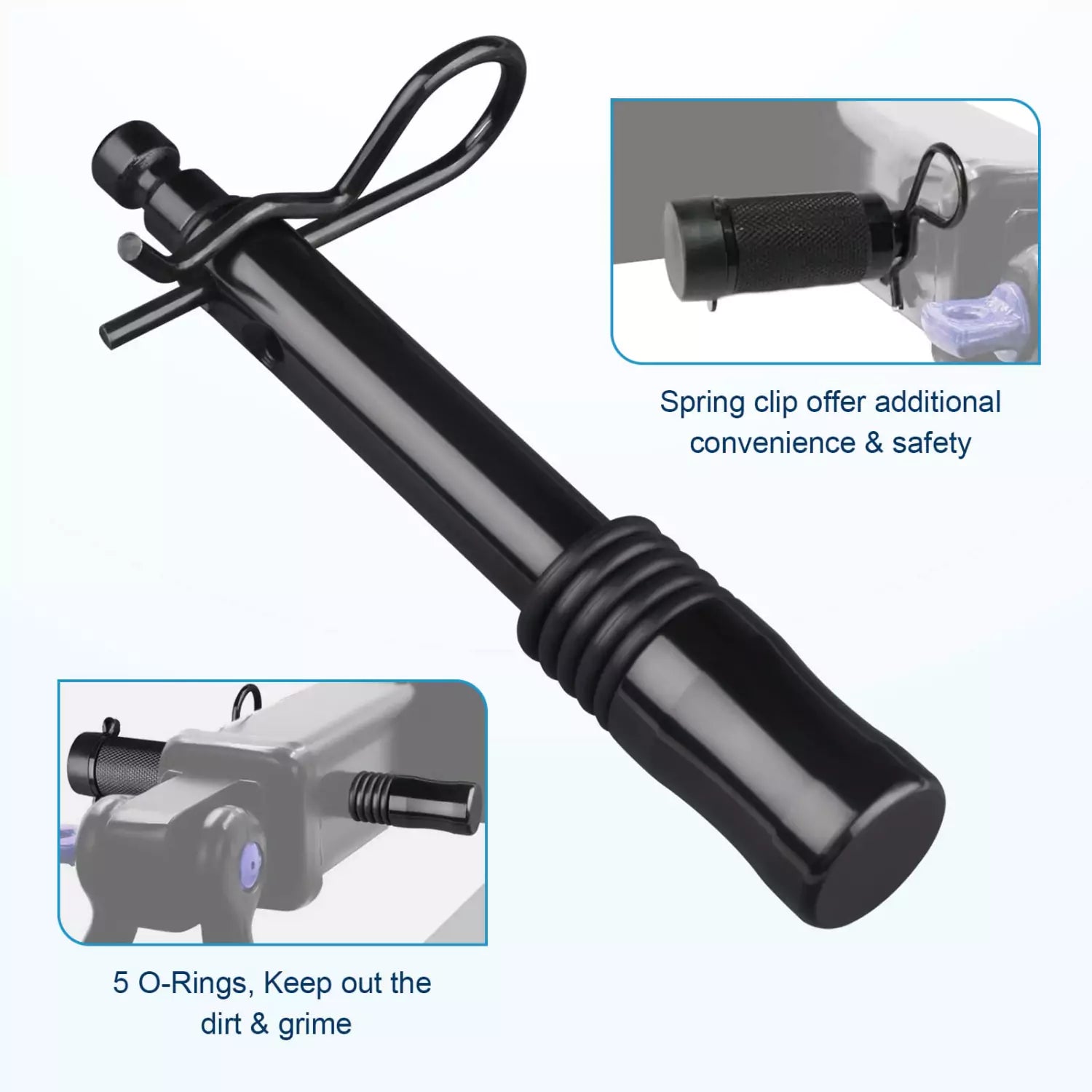 Hitch pin lock application