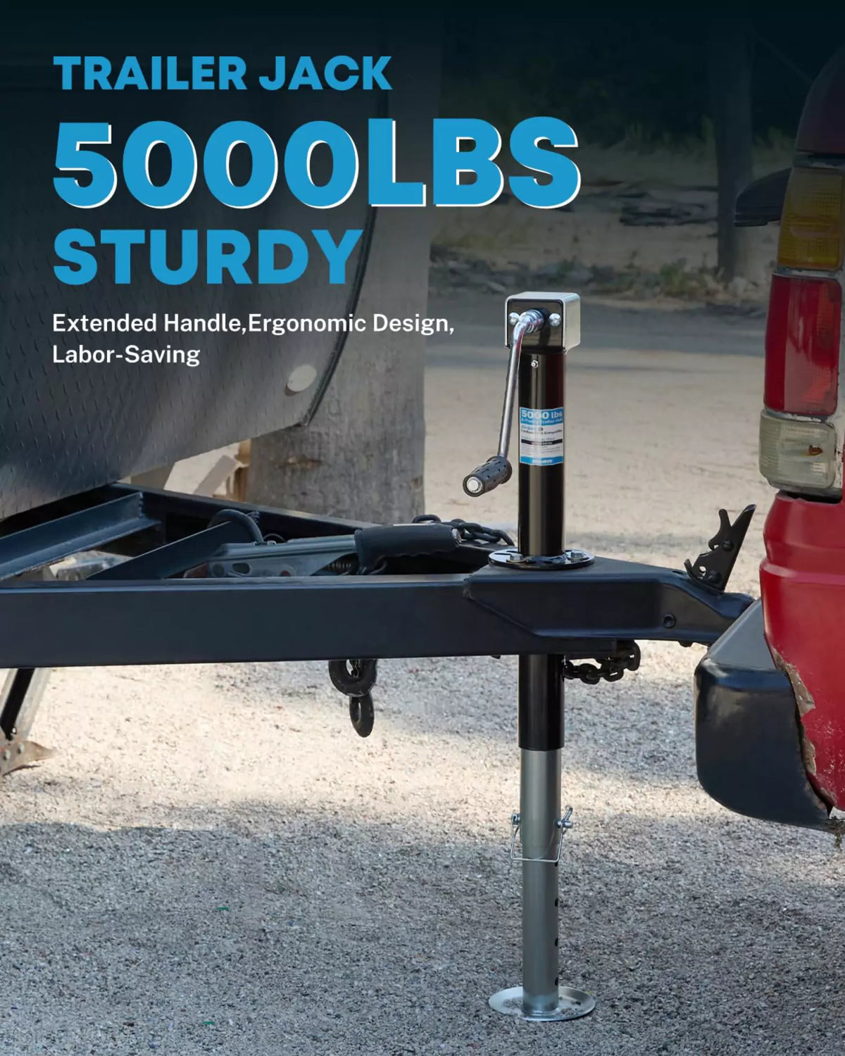 5000 lbs sturdy jack a trailer