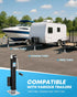 A frame trailer jack 8000 lbs compatible with various trailers
