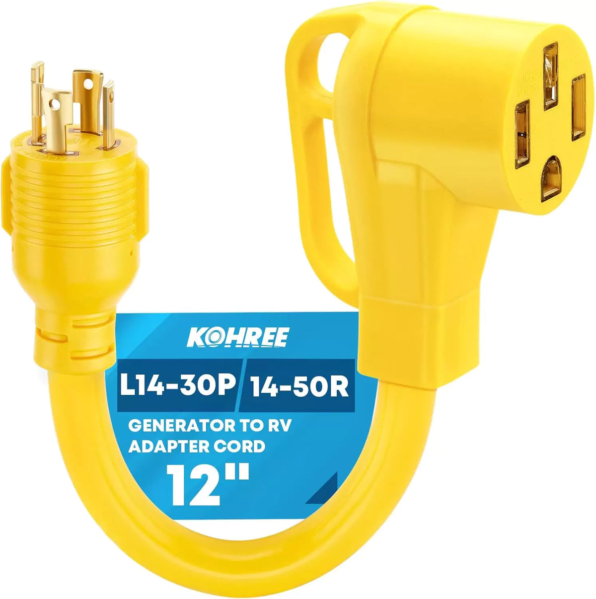 Kohree l14 30p to 14 50r power plug for generator