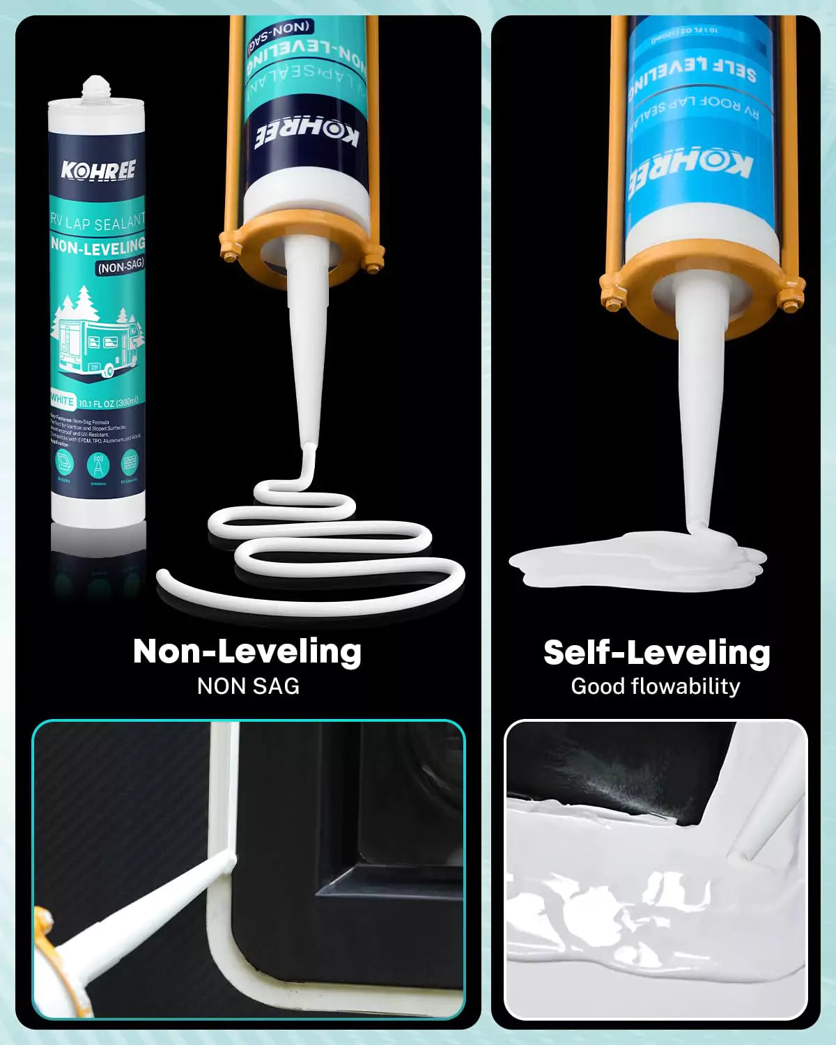 Kohree non leveling and self leveling sealant