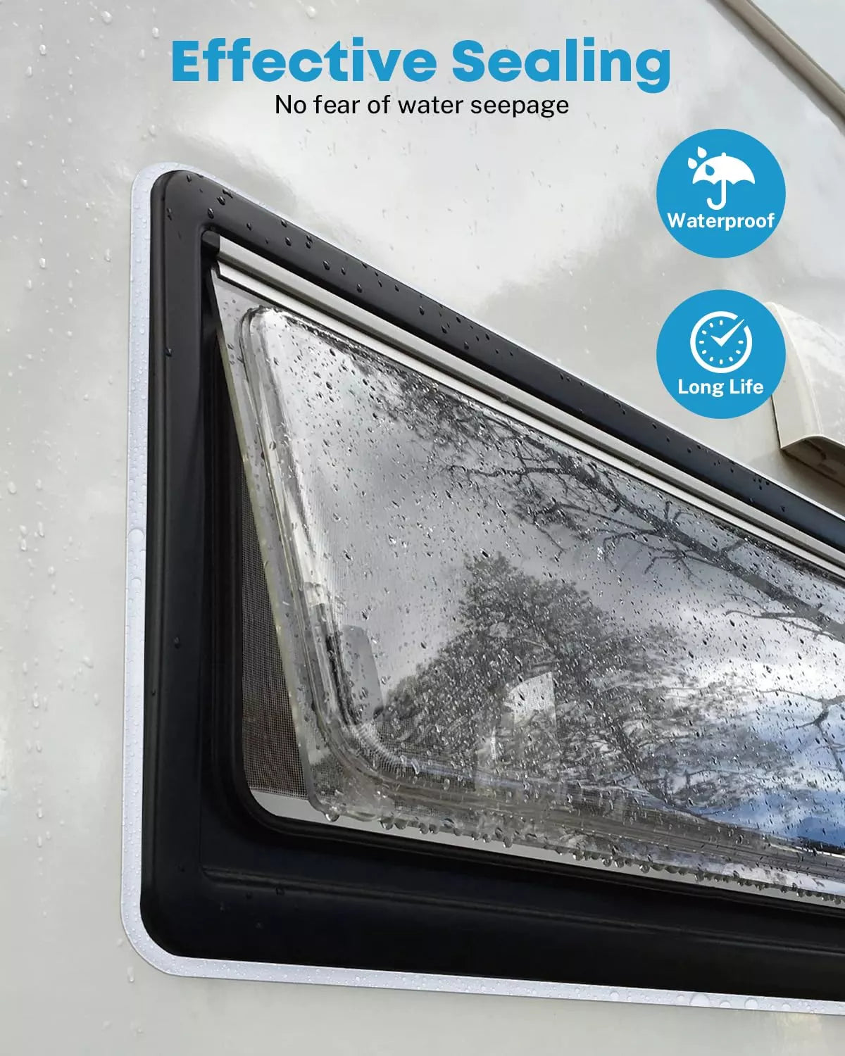 Effective sealing rv butyl tape