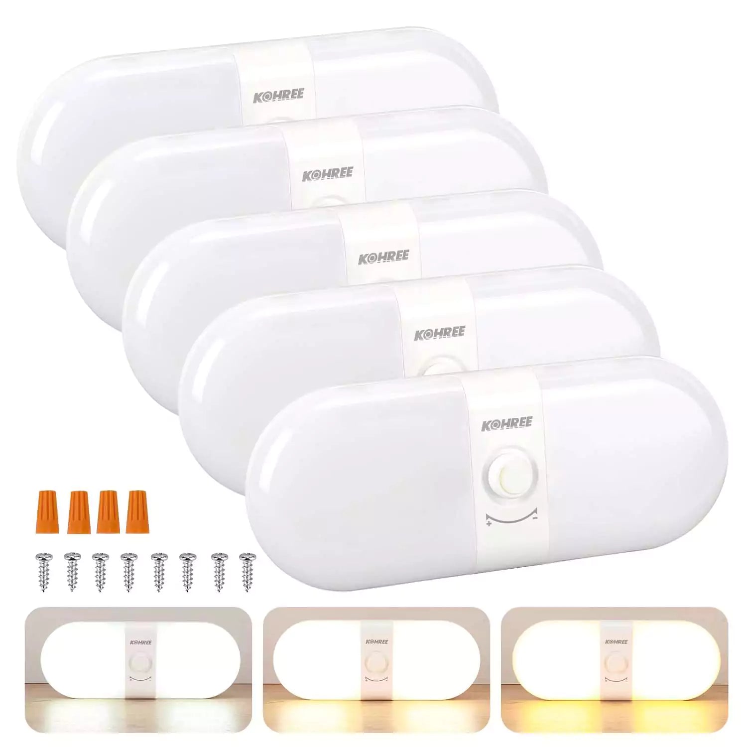 5 Pcs Kohree RV lighting 1800LM