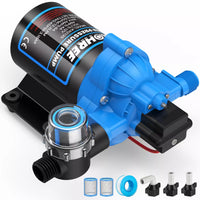 Kohree rv water pump with accessories 3.5 gpm 45 psi