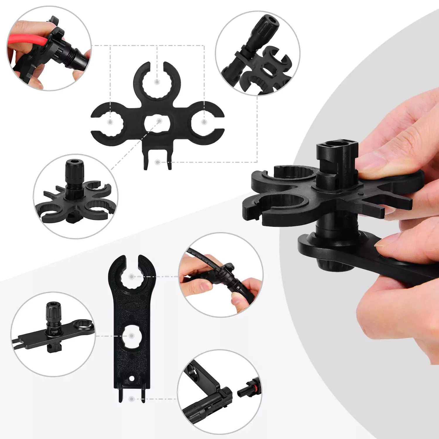 Kohree mc4 crimping tool kit