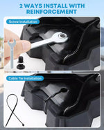 2 ways install with reinforcement motorhome jack pads