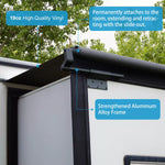 19oz high quality vinyl motorhome slide out awning