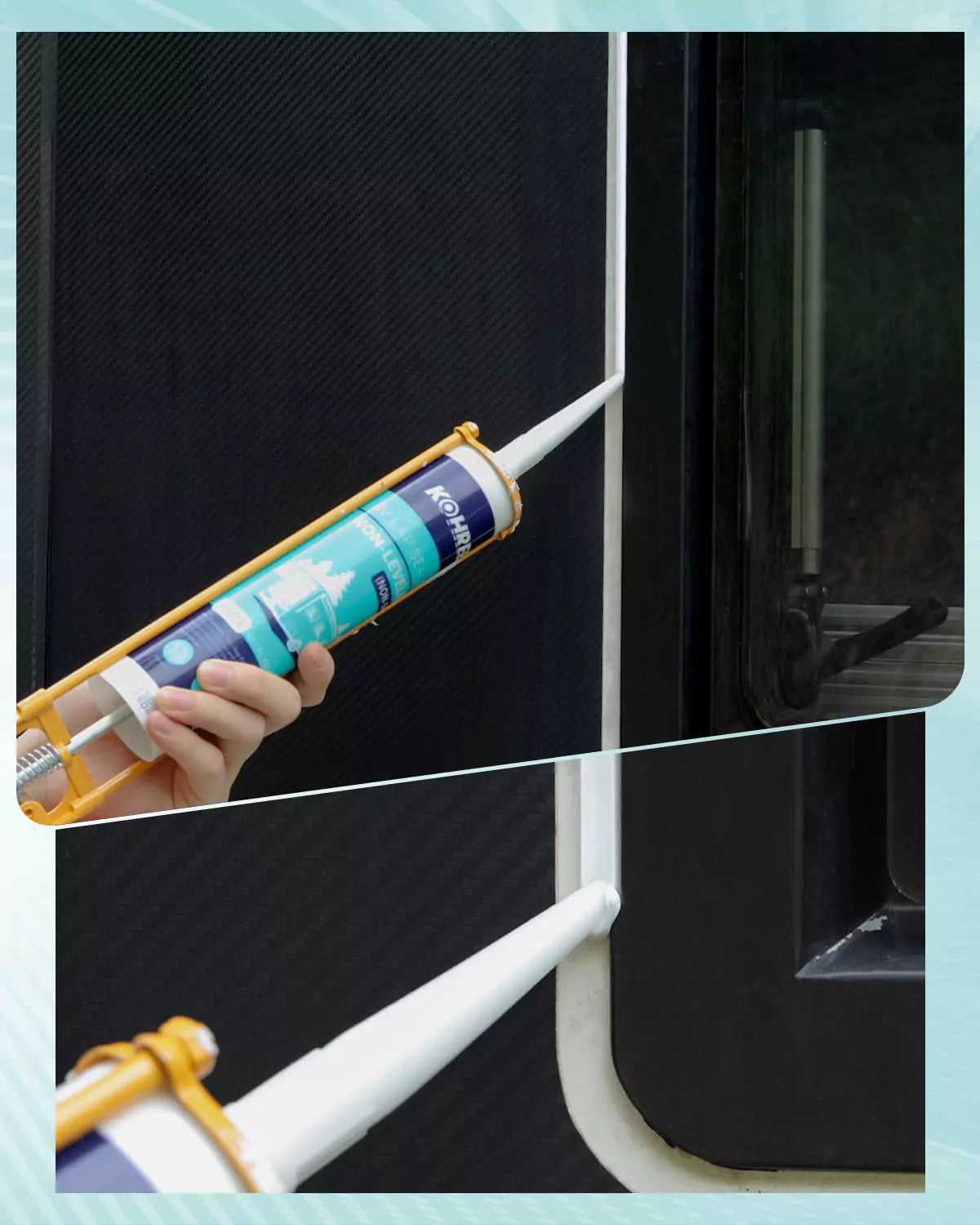 Non leveling lap sealant