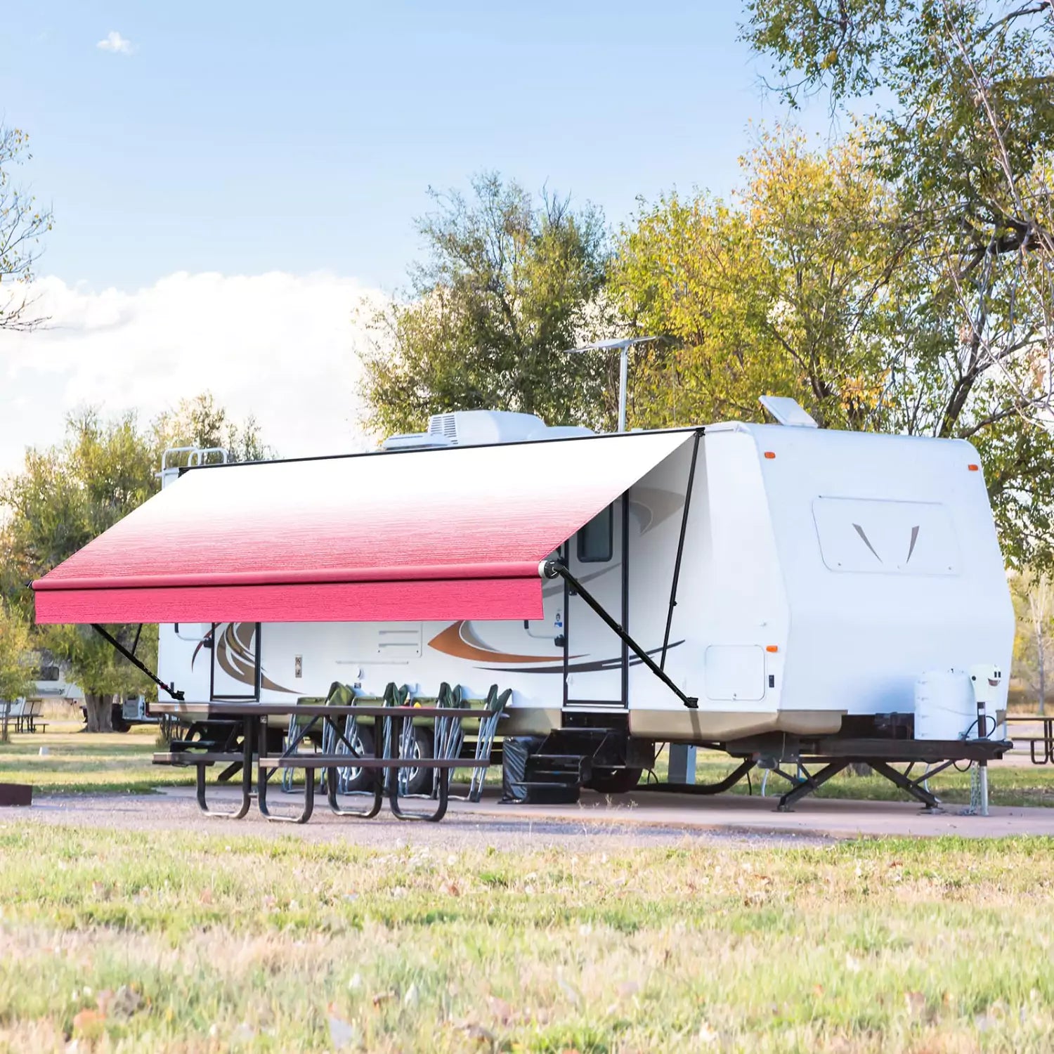 Kohree pink rv awning
