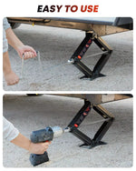 Easy to use kohree rv camper stabilizer jacks 8000 lbs 24 inch