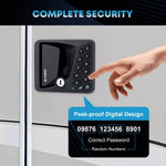 Complete security of RV door latch