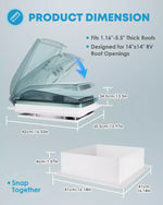 Kohree rv exhaust fan dimensions