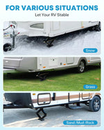RV jack pad for various situations
