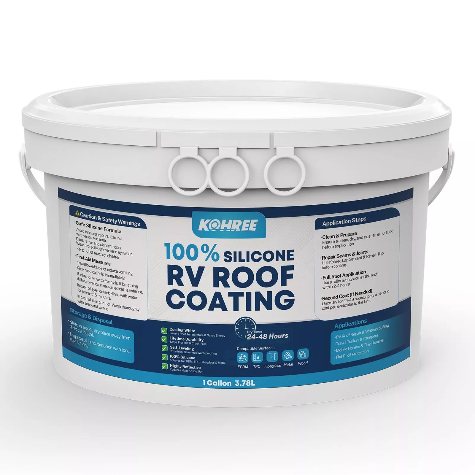 Kohree rv roof coating 1 gallon