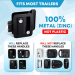 Zinc alloy rv screen door latch