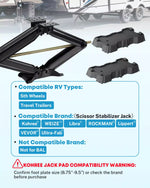 Kohree rv stabilizer pad compatible chart