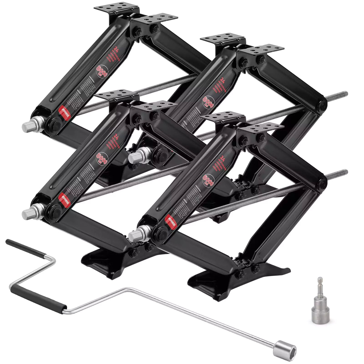 Kohree rv stabilizer jack 8000 lbs 4 pack